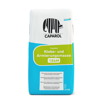 Mašininis klijavimo armavimo mišinys CAPAROL Klebe- und Armierungsmasse 186M