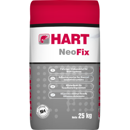 KLIJAI HART NeoFix NEO polistirolo plokštėms