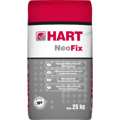 KLIJAI HART NeoFix NEO polistirolo plokštėms