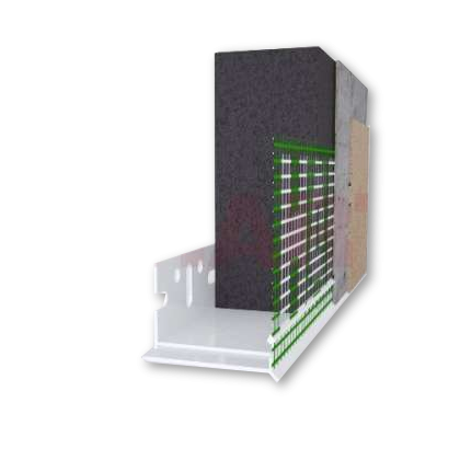 COKOLINIS PROFILIS HART PVC-SOCKELPROFIL KOMBI + SOCKELBASE